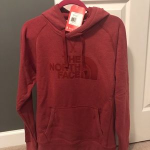 Men’s North Face Burgundy/Red Sweatshirt